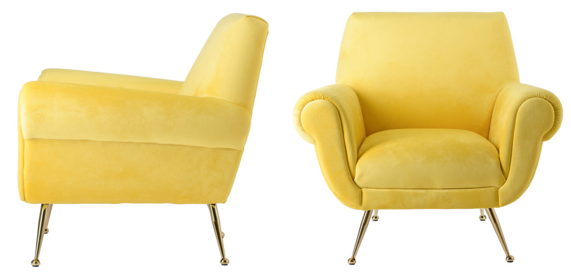 Кресло Lounge Chair Gigi Radice yellow