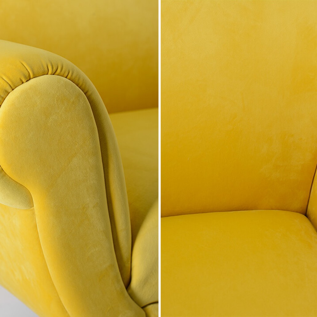 Кресло Lounge Chair Gigi Radice yellow