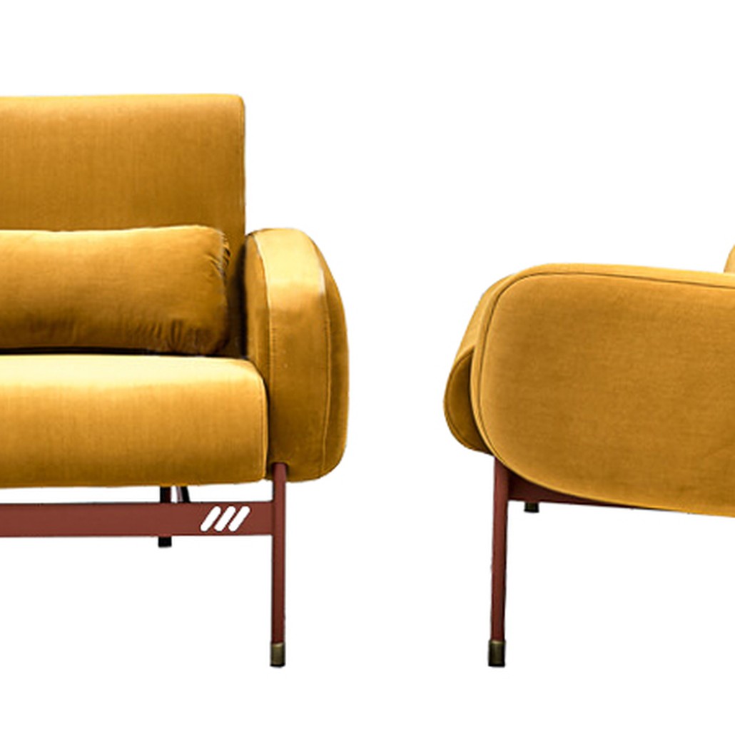 Кресло Mustard and Terrazzo Chair
