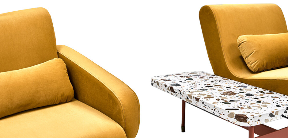 Кресло Mustard and Terrazzo Chair