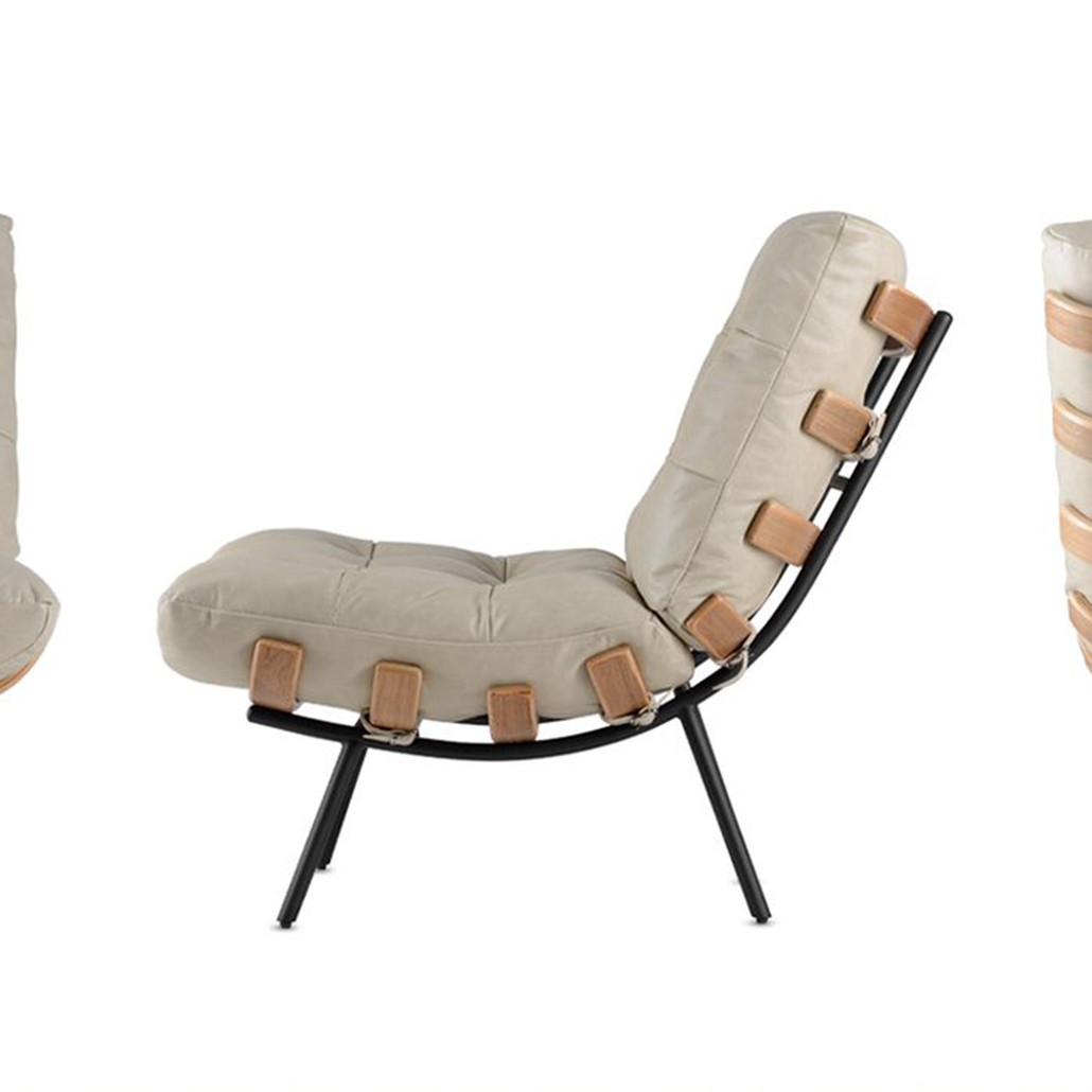Кресло Philbert Chair beige leather