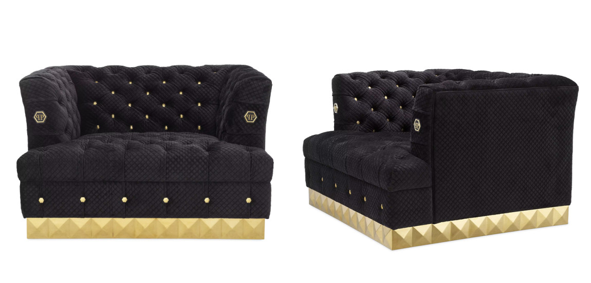 Кресло Philipp Plein Chair Rockstud