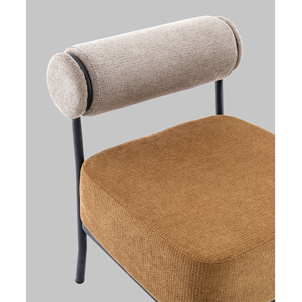 Кресло Ponpoun бежевый терракотовый