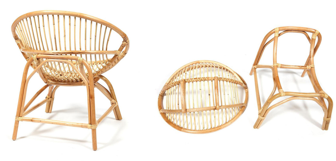 Кресло Rattan Wicker Chair
