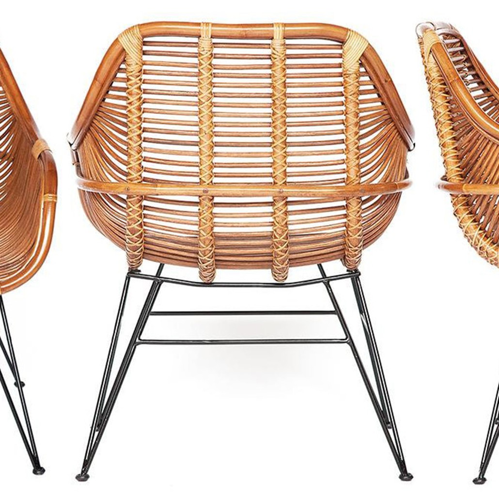 Кресло Rattan Wicker Chair Pitaya