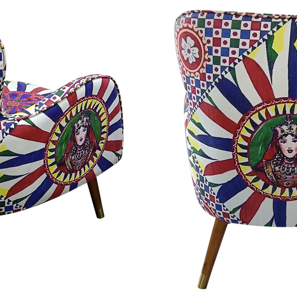 Кресло Sicilian Motifs Armchair