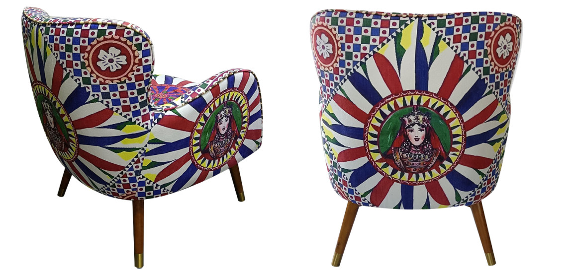 Кресло Sicilian Motifs Armchair
