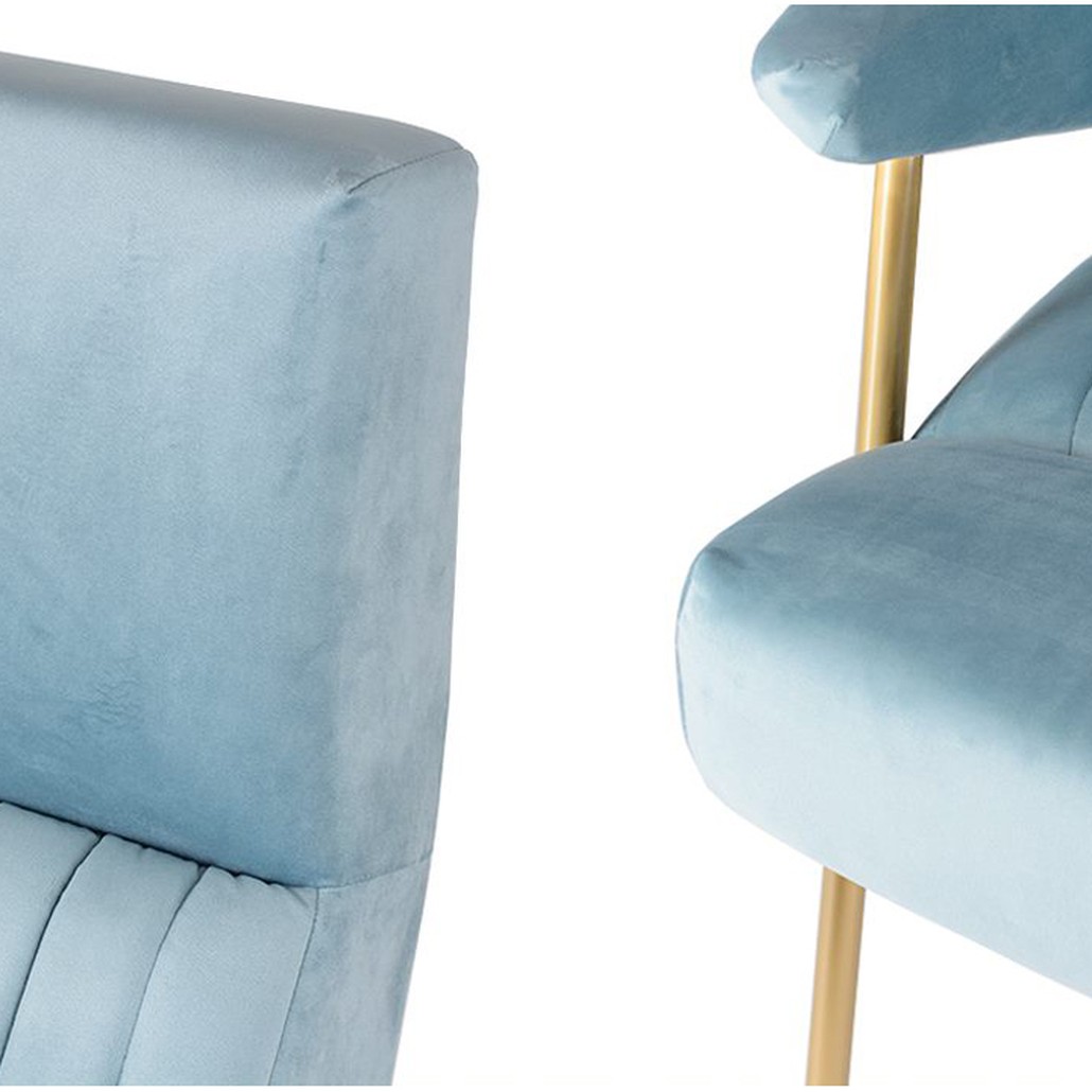 Кресло Solonar light blue