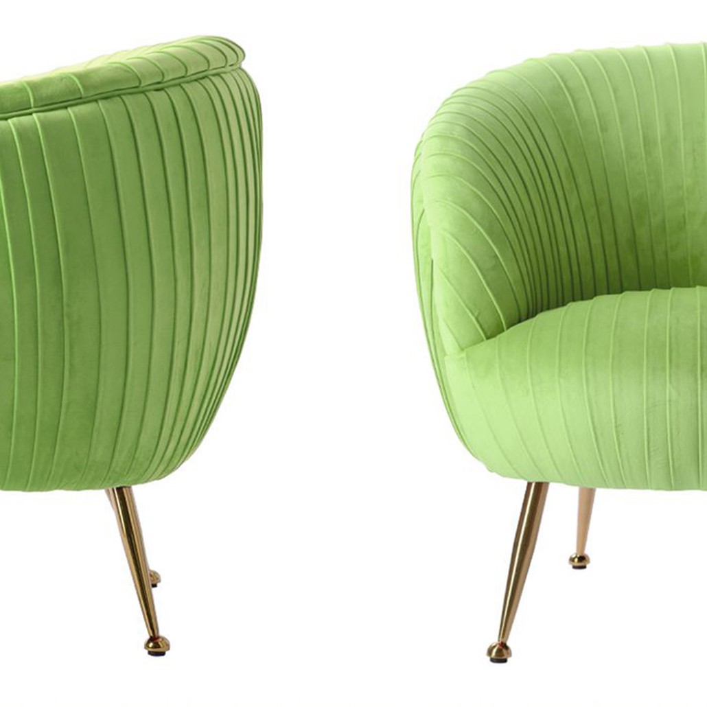 Кресло SOUFFLE CHAIR green