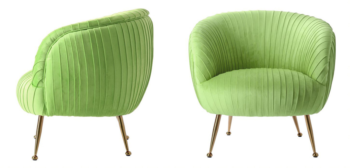 Кресло SOUFFLE CHAIR green