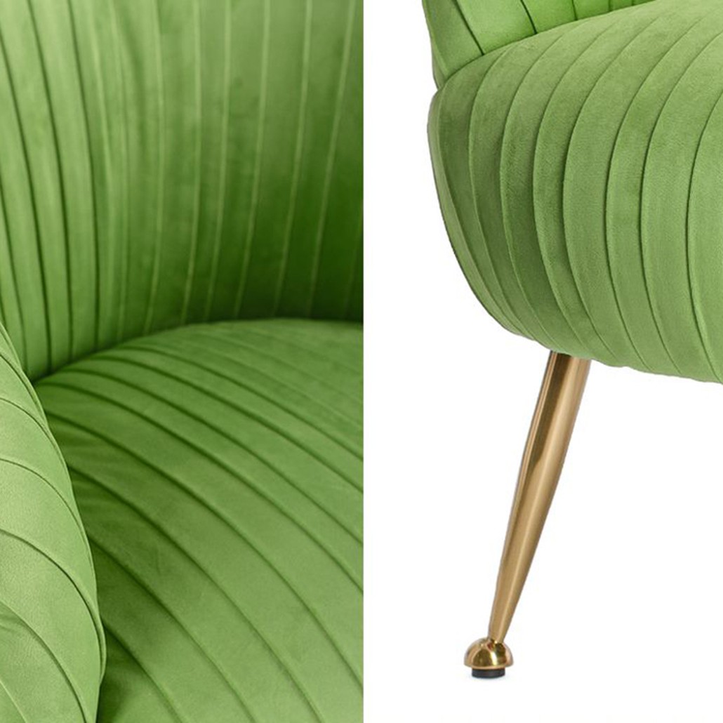 Кресло SOUFFLE CHAIR green