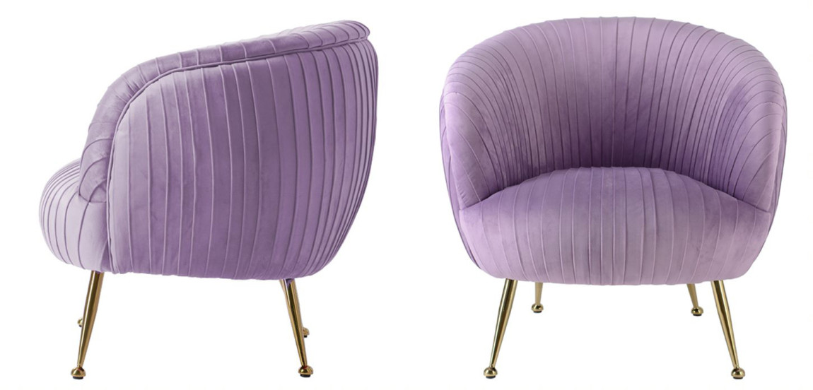 Кресло SOUFFLE CHAIR lilac