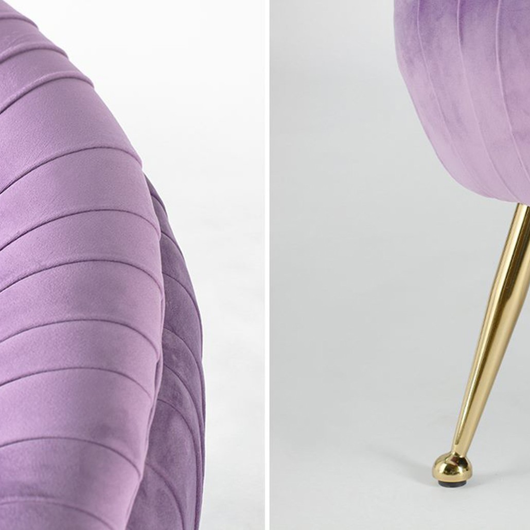 Кресло SOUFFLE CHAIR lilac