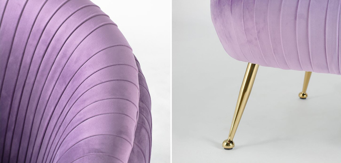 Кресло SOUFFLE CHAIR lilac