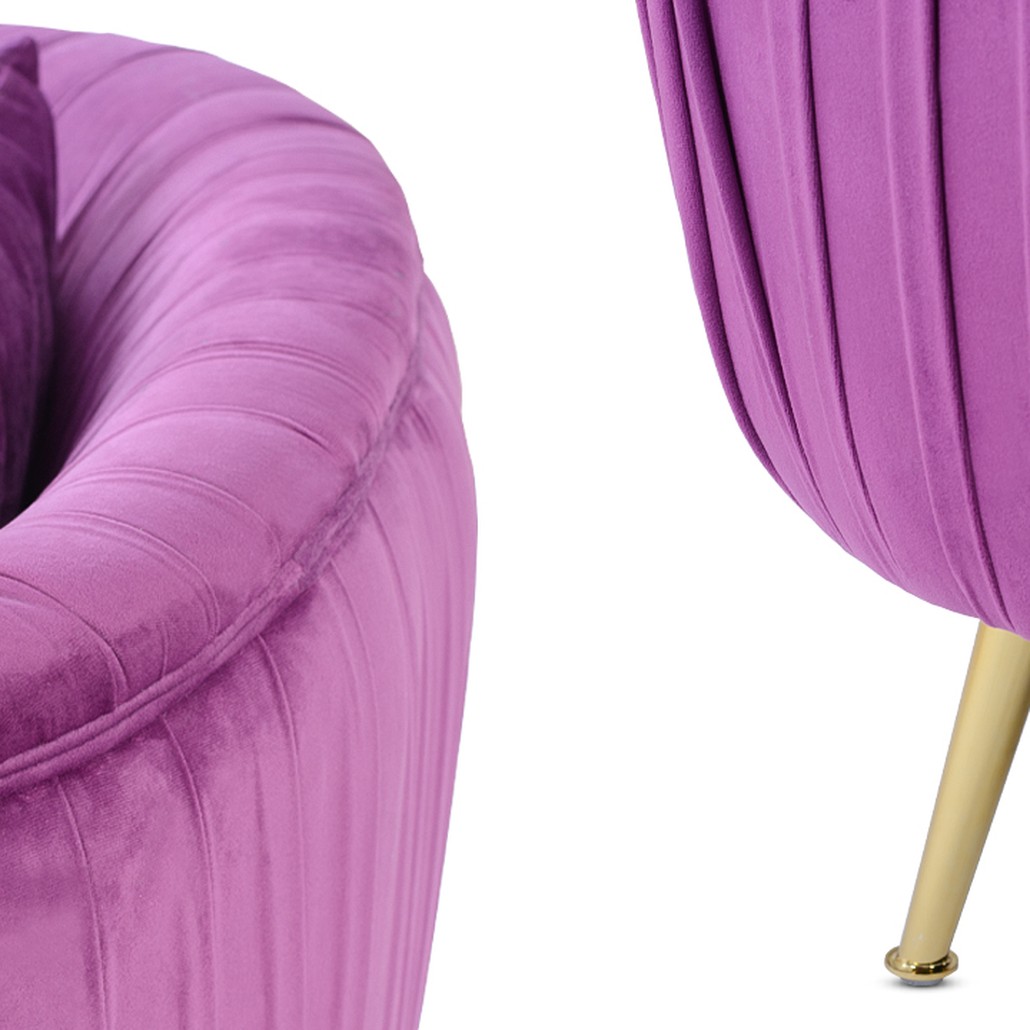 Кресло SOUFFLE CHAIR purple
