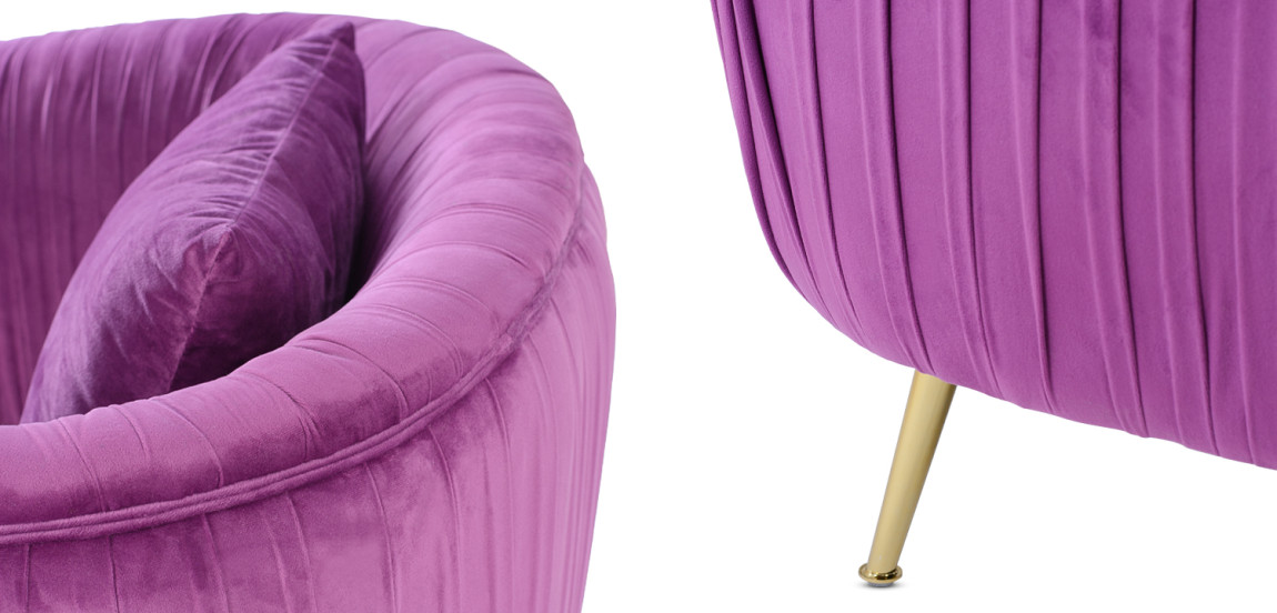 Кресло SOUFFLE CHAIR purple