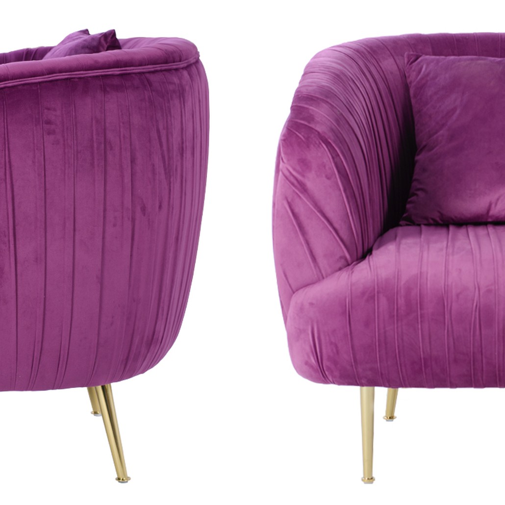 Кресло SOUFFLE CHAIR purple