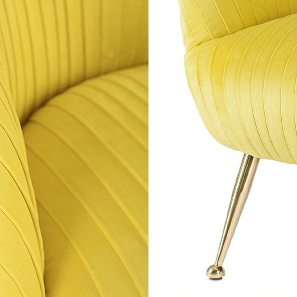 Кресло SOUFFLE CHAIR yellow