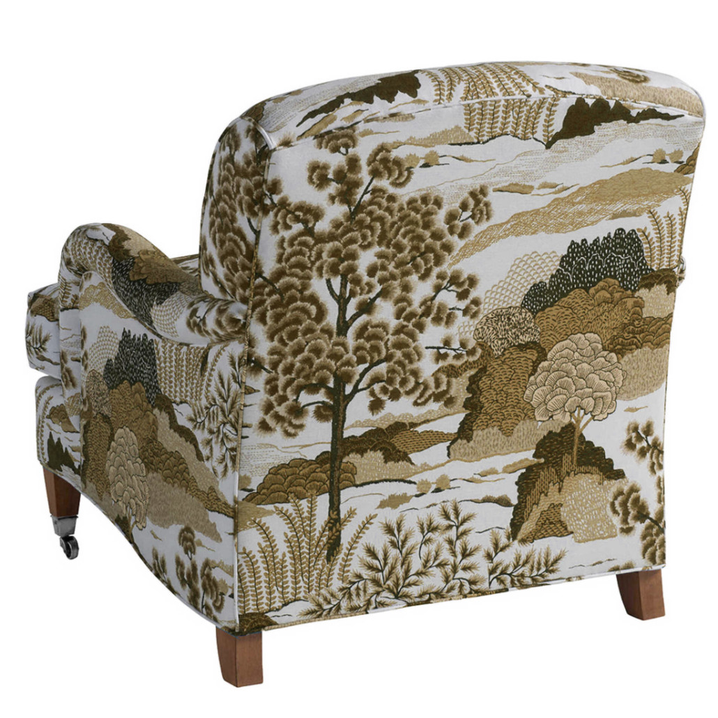 Кресло Trumann Club Chair Beige Landscape бежевый пейзах