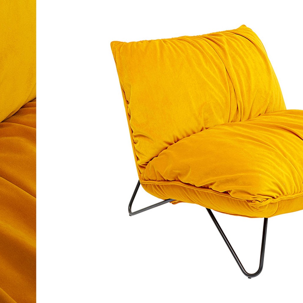Кресло Velvet Turmeric