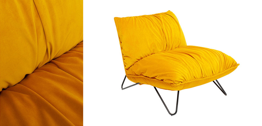 Кресло Velvet Turmeric