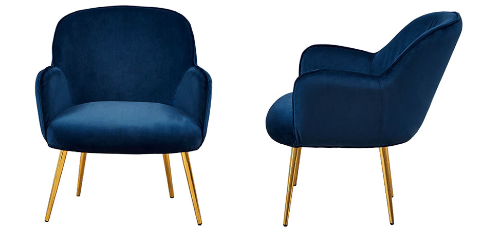 Кресло Waldeck Chair Blue