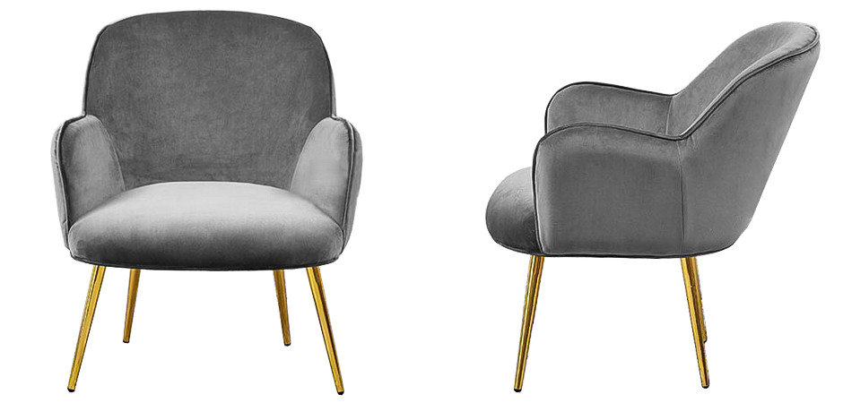 Кресло Waldeck Chair Gray