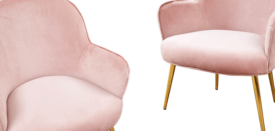 Кресло Waldeck Chair Light pink