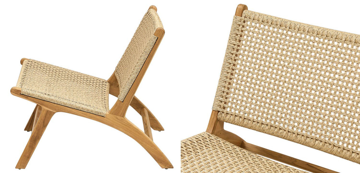 Кресло Wicker Rana lounge Chair