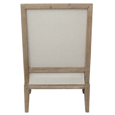 Кресло William Classical Armchair beige flax