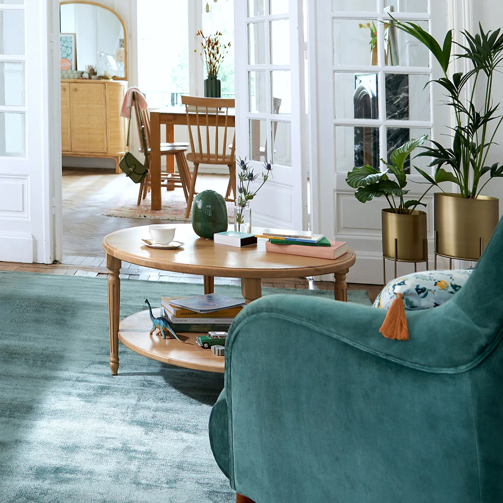 Кресло велюровое горчичного цвета Diaspro Mustard Armchair
