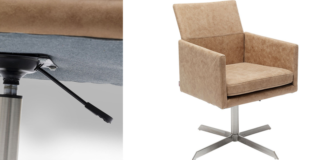 Кресло вращающееся Beige Queenie