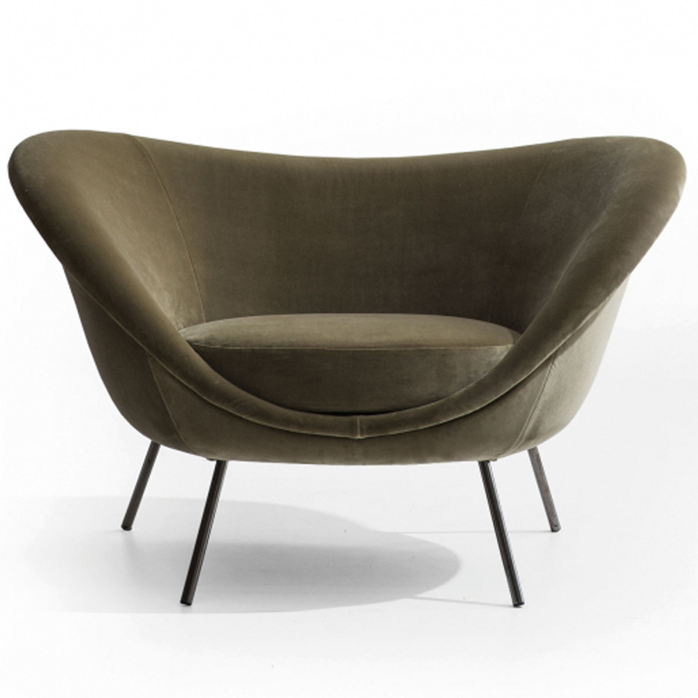 Кресло дизайнерское форма Gio Ponti Armchair
