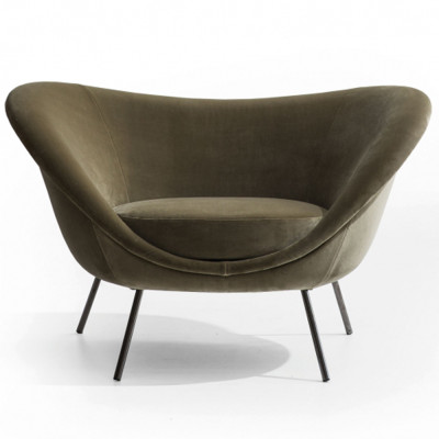 Кресло дизайнерское форма Gio Ponti Armchair