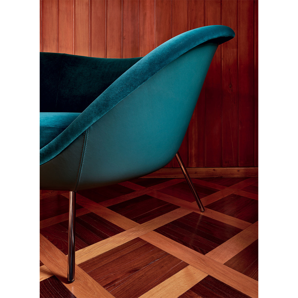 Кресло дизайнерское форма Gio Ponti Armchair