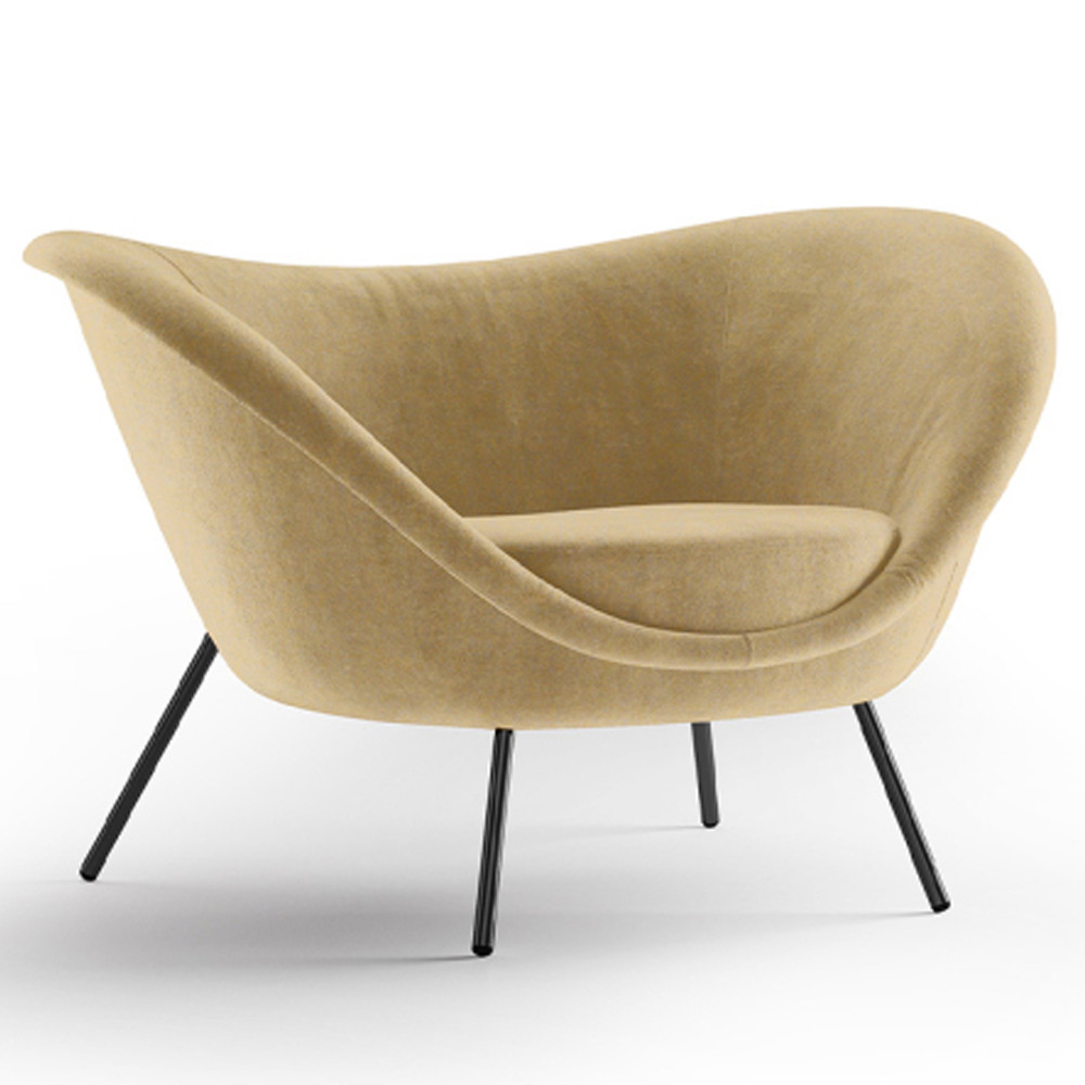 Кресло дизайнерское форма Gio Ponti Armchair