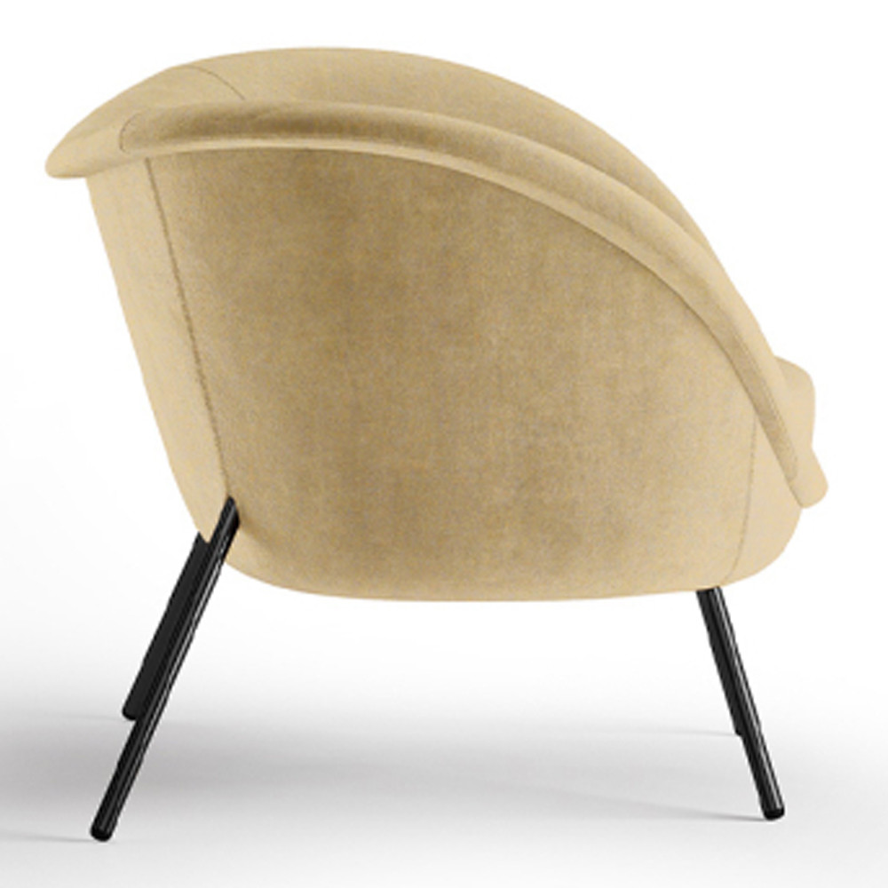 Кресло дизайнерское форма Gio Ponti Armchair