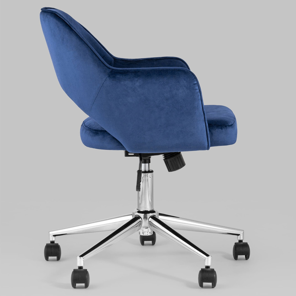 Кресло для компьютерного стола Veloury Blue