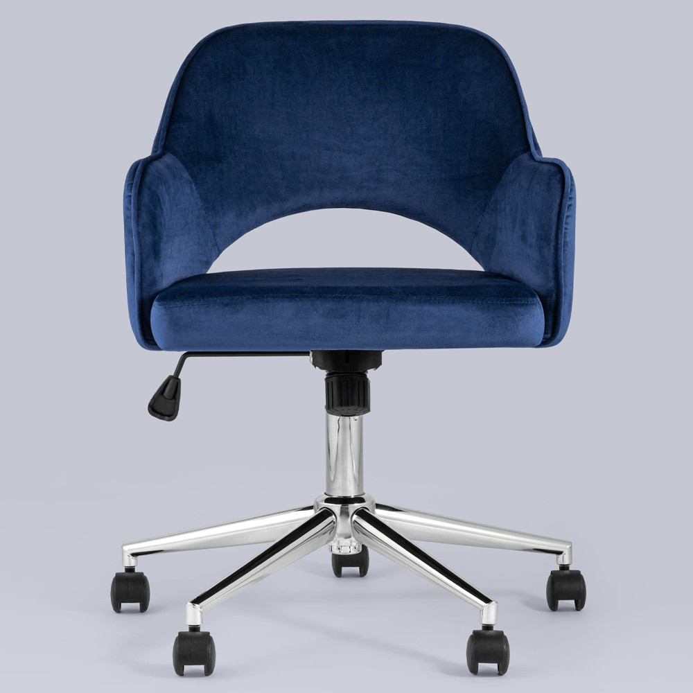 Кресло для компьютерного стола Veloury Blue