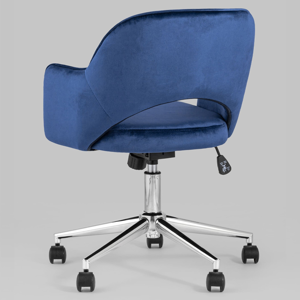 Кресло для компьютерного стола Veloury Blue
