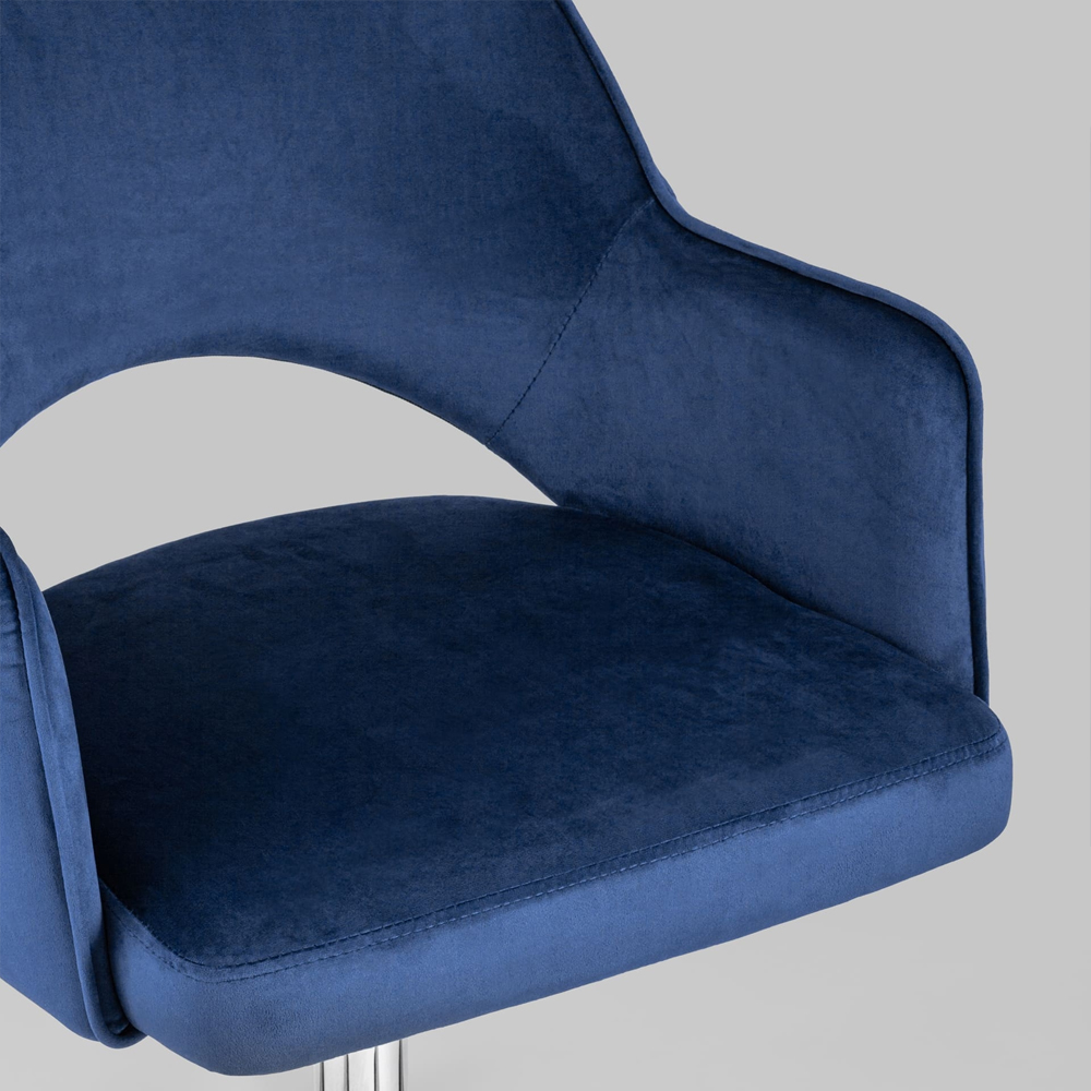 Кресло для компьютерного стола Veloury Blue