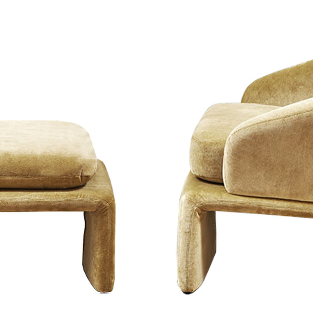 Кресло и пуф Connor Armchair
