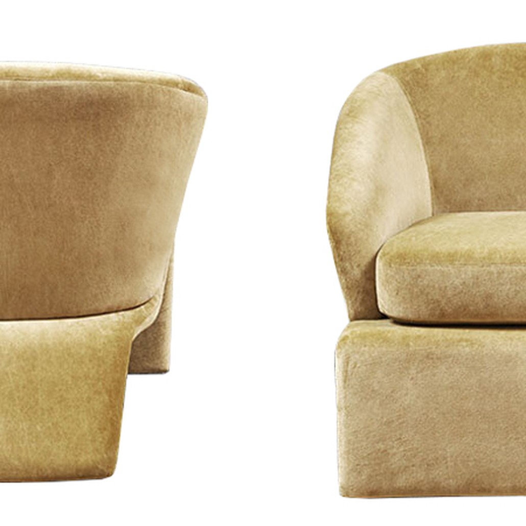 Кресло и пуф Connor Armchair
