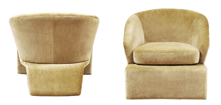 Кресло и пуф Connor Armchair