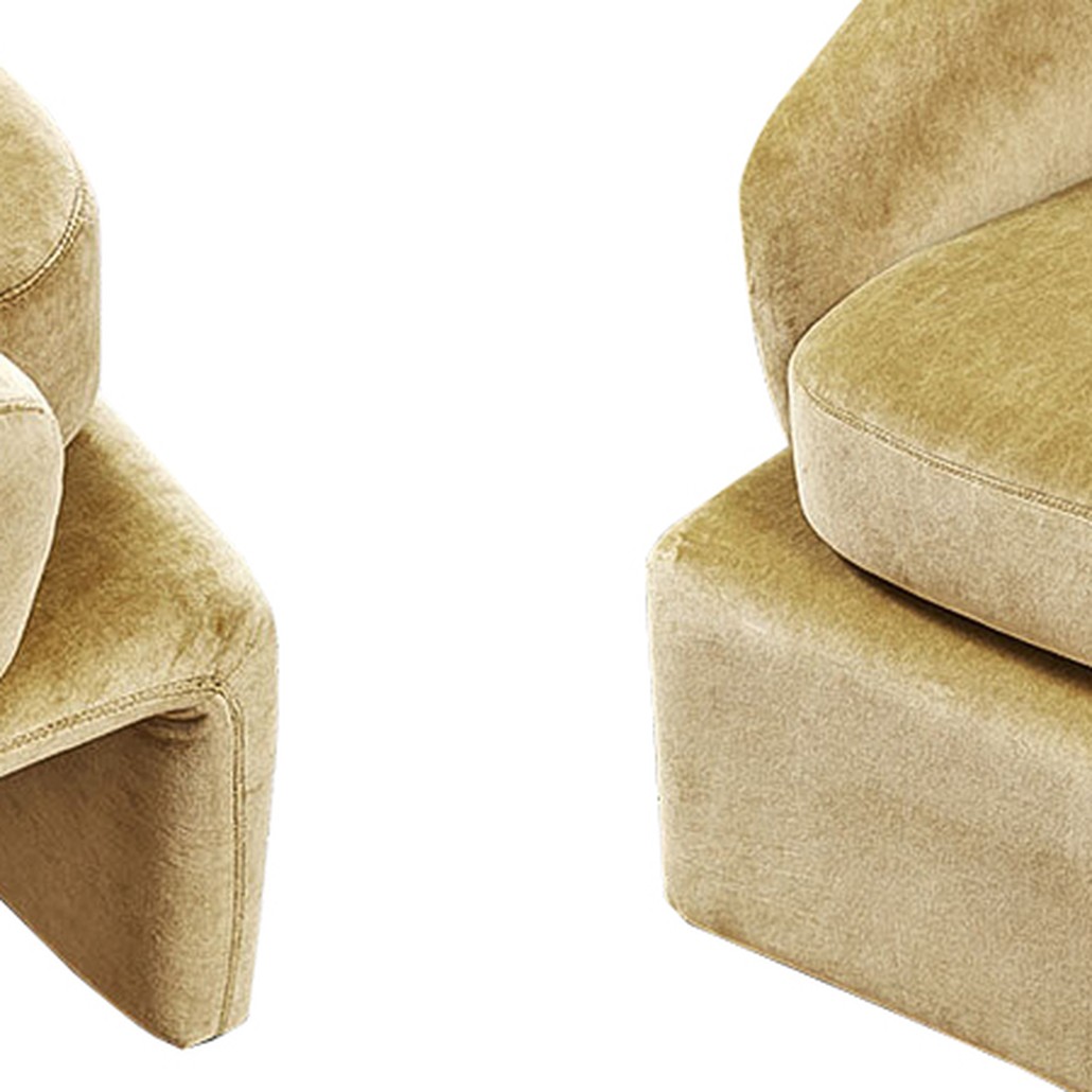 Кресло и пуф Connor Armchair