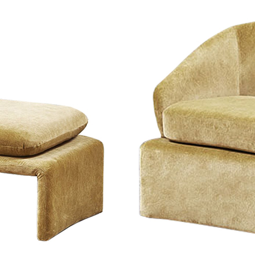 Кресло и пуф Connor Armchair