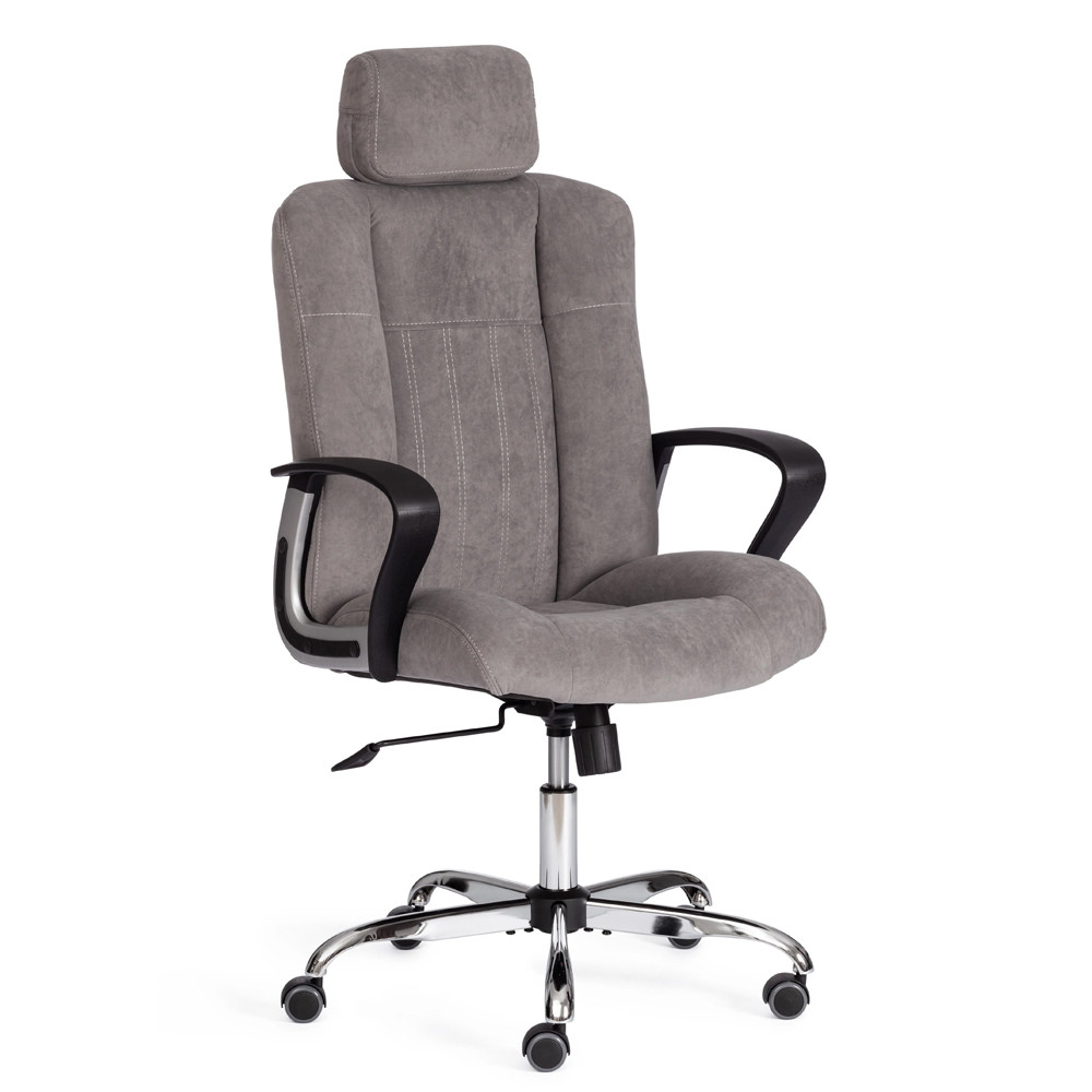 Кресло компьютерное City Chair хром флок