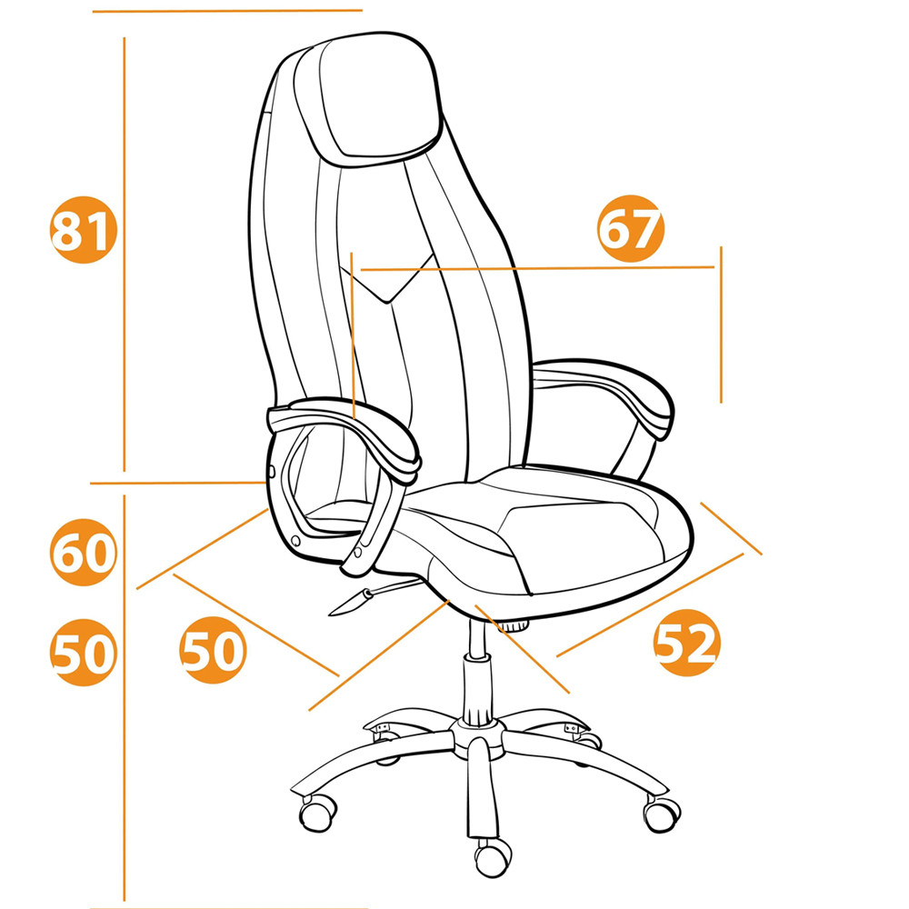 Кресло компьютерное Commander lux