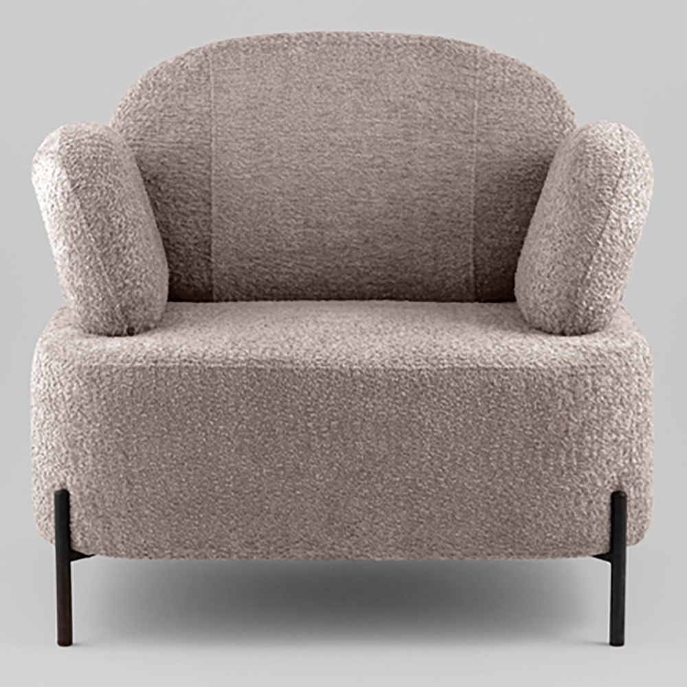 Кресло Кэнди ткань букле капучино
