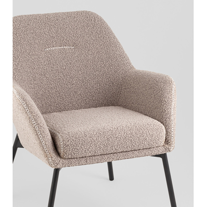 Кресло лаунж Joaquin серый